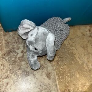 Little Miracles Gray Elephant Plush Stuffed Animal baby lovie 10” like new